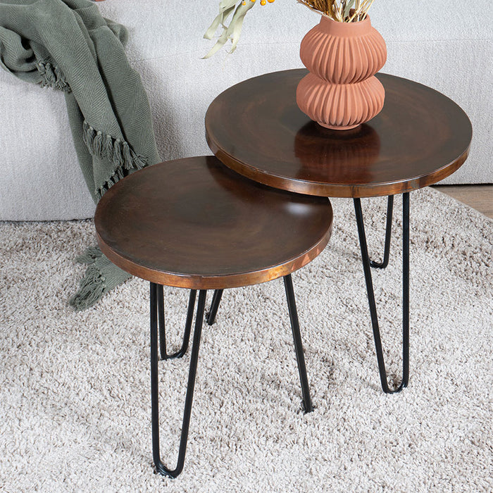 Salontafel Palma - Set van 2 - Copper