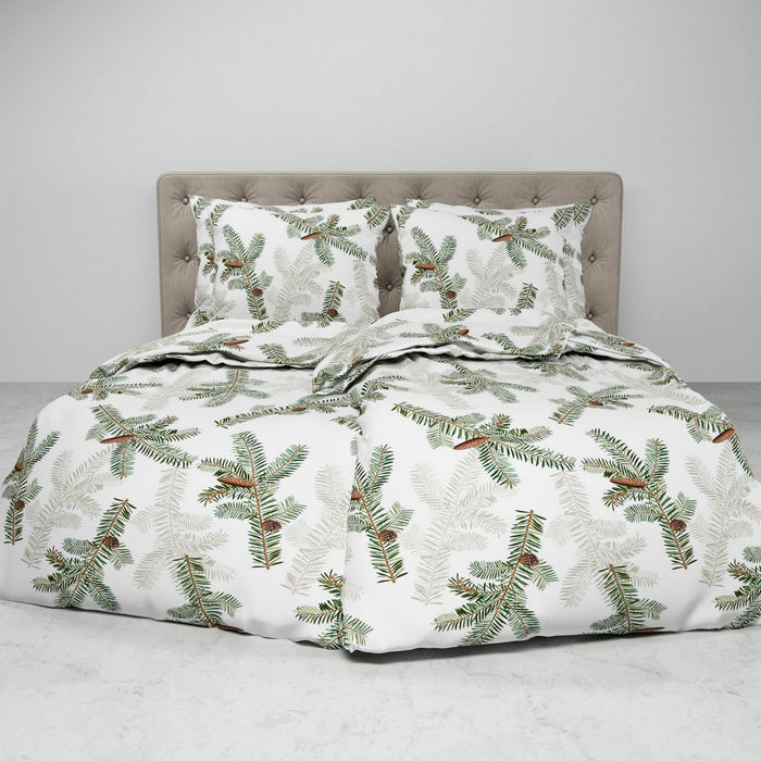 Heckett Lane Dekbedovertrek Flanel Bial - timid white