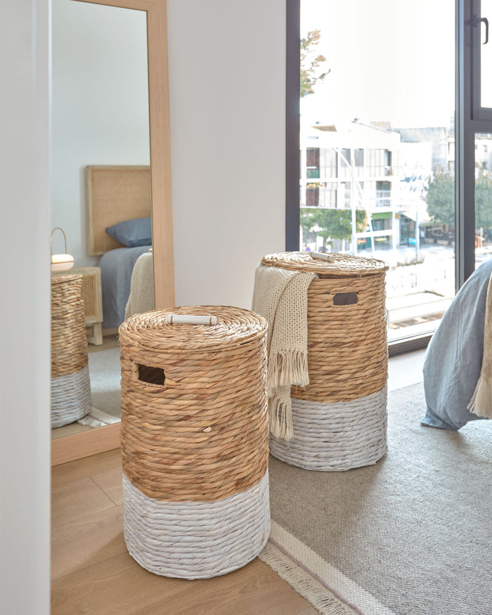 Kave Home - Wilany spiegel natuurlijke afwerking 52,5 x 152,5 cm