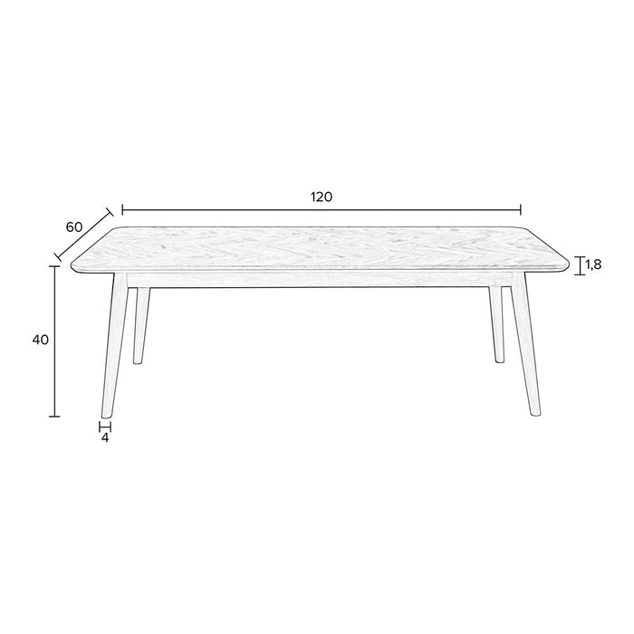 by fonQ Fabio Salontafel - 120 x 60 cm