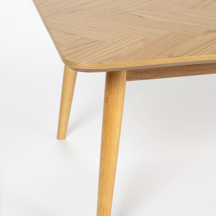 Housecraft Living Fabio Salontafel Rechthoekig Hout 120x60 cm Naturel