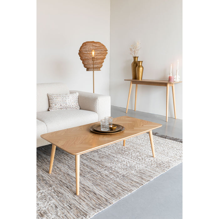 Housecraft Living Fabio Salontafel Rechthoekig Hout 120x60 cm Naturel
