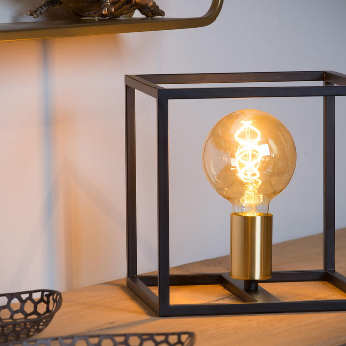 Lucide RUBEN Tafellamp - Zwart