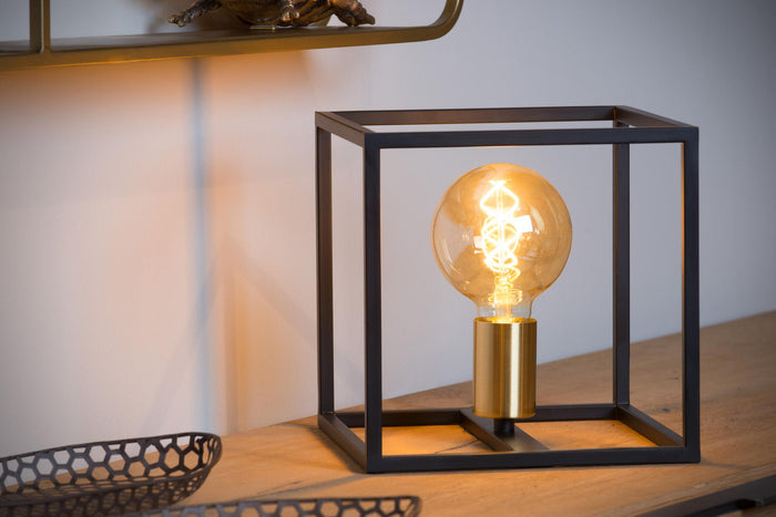 Lucide RUBEN Tafellamp - Zwart