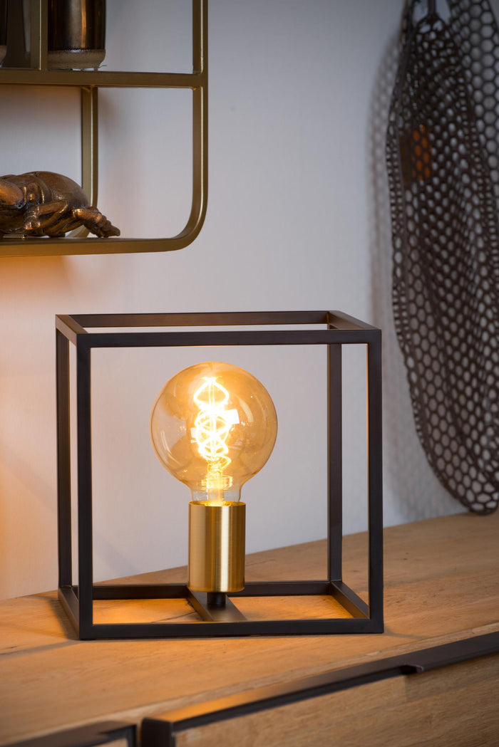 Lucide RUBEN Tafellamp - Zwart