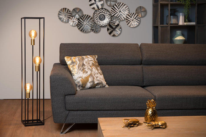 Lucide RUBEN Vloerlamp - Zwart