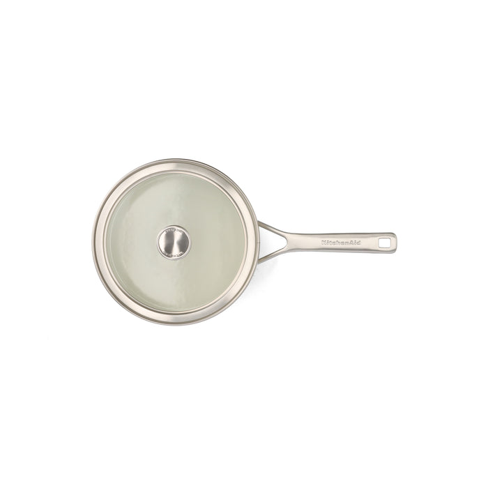 KitchenAid Core Enamel Steelpan met deksel 20cm