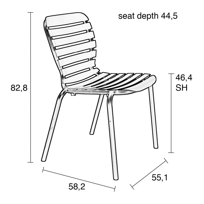Zuiver Vondel Tuinstoel