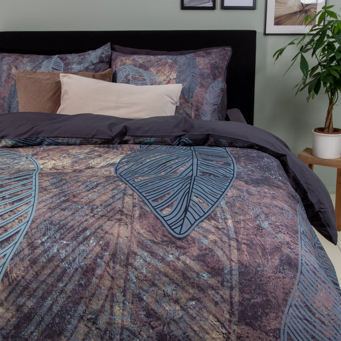 Y-NOT Jungle Bladeren Dekbedovertrek 240 x 220 cm