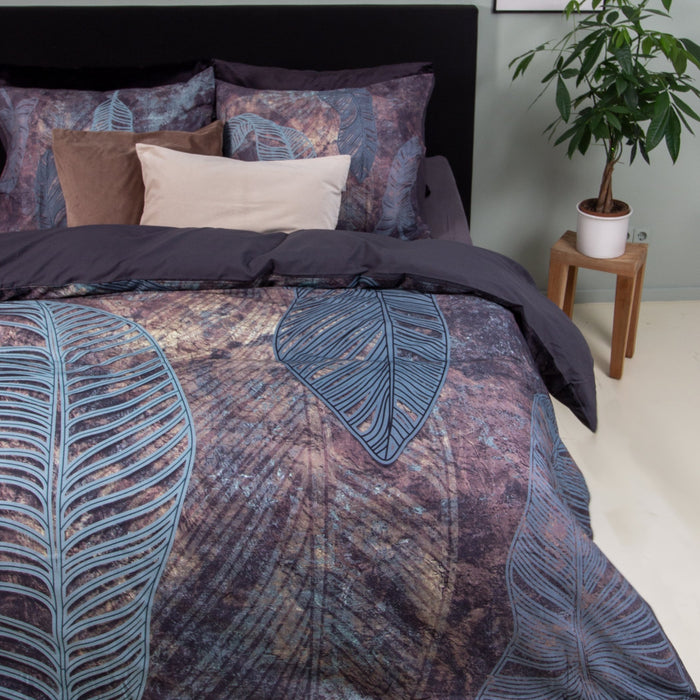 Y-NOT Jungle Bladeren Dekbedovertrek 240 x 220 cm