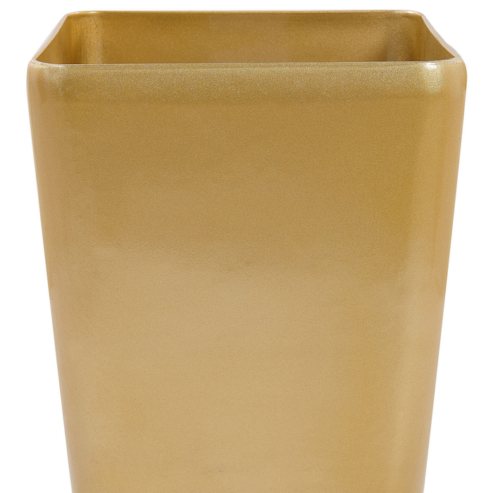 Beliani - MODI - Plantenbak - Goud - 40 cm - Stenenmix