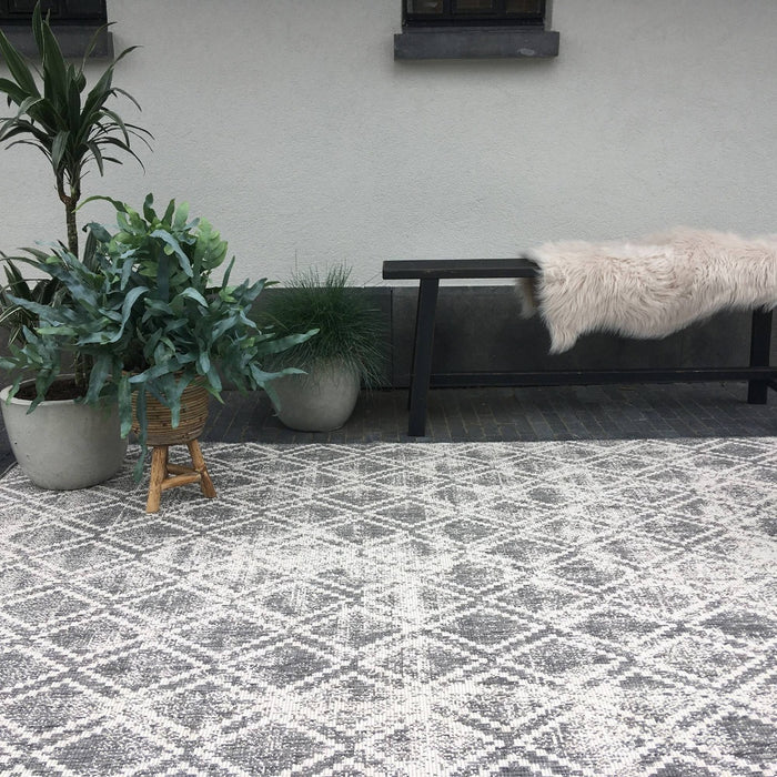 Eva Interior Buitenkleed Grijs Frost 280 x 380 cm