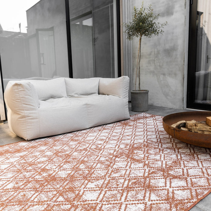 Eva Interior Buitenkleed Roest Frost 240 x 340 cm