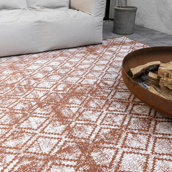 Eva Interior Buitenkleed Roest Frost 240 x 340 cm