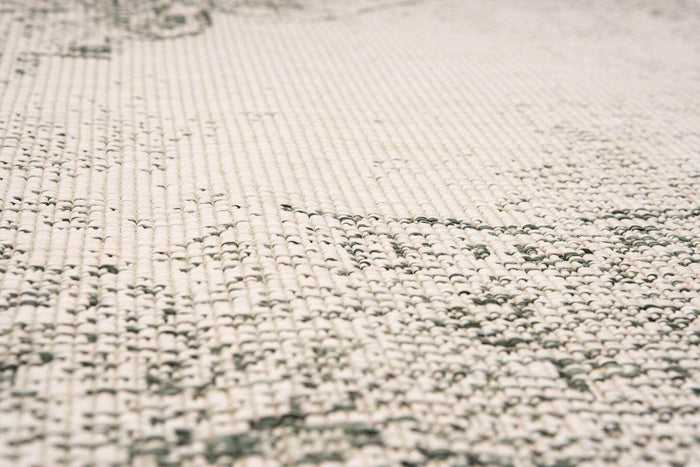 Buiten vloerkleed sage - Groen - dubbelzijdig - EVA Interior