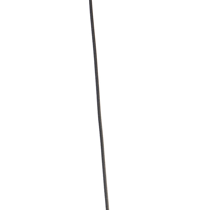 QAZQA Design hanglamp zwart bol 45cm - Corda