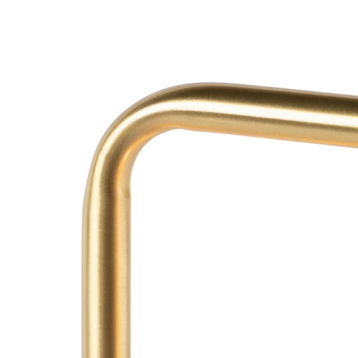 QAZQA Art Deco tafellamp messing - Facil