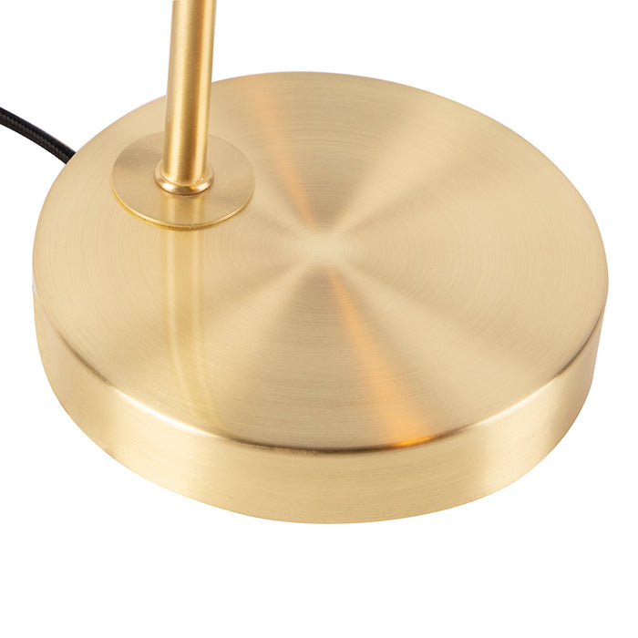 QAZQA Art Deco tafellamp messing - Facil