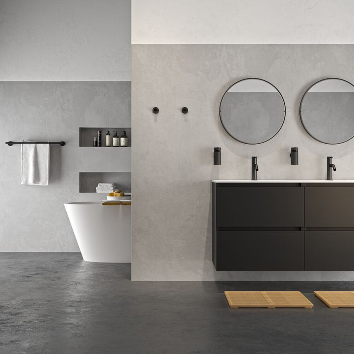 Tiger Noon Handdoekrek Dubbel 59,9 cm - Zwart