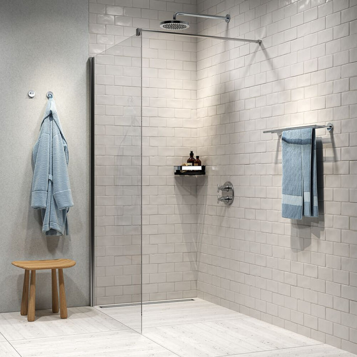 Tiger Noon Handdoekrek Dubbel 59,9 cm - Chroom