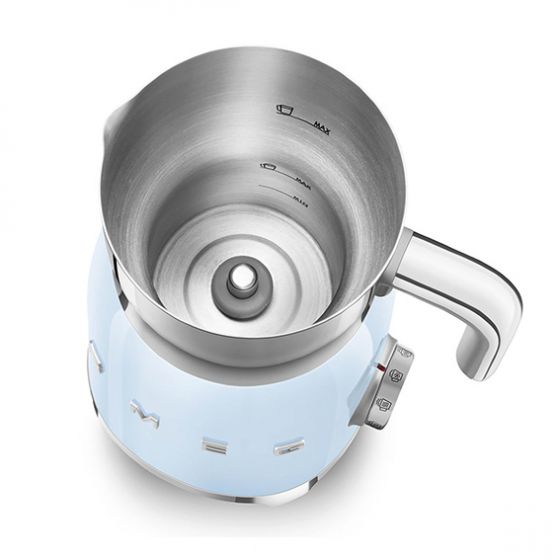 Smeg Elektrische Melkopschuimer Pastelblauw