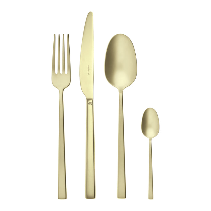 Sambonet Rock Bestekset 24-delig - Antique Champagne