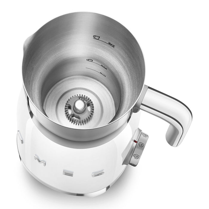 Smeg Elektrische Melkopschuimer Wit