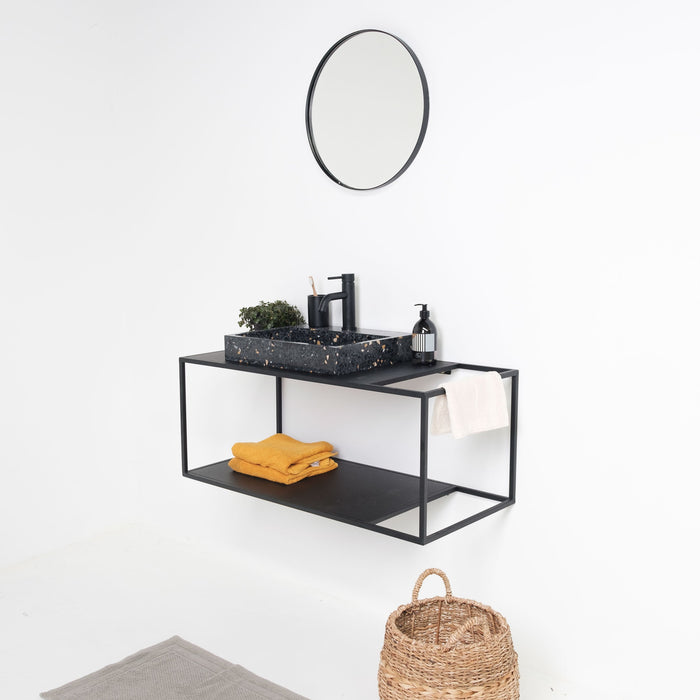 Going Objects - Badkamermeubel Elisa Zwart - George Zwart Terrazzo