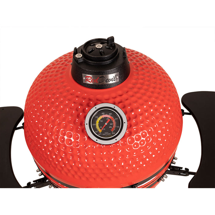 Patton Kamado 21 inch Premium Red Devil incl bluetooth control