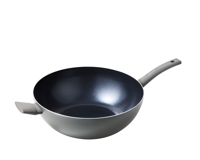 ISENVI Avon keramische wokpan 36 CM - Ergo greep
