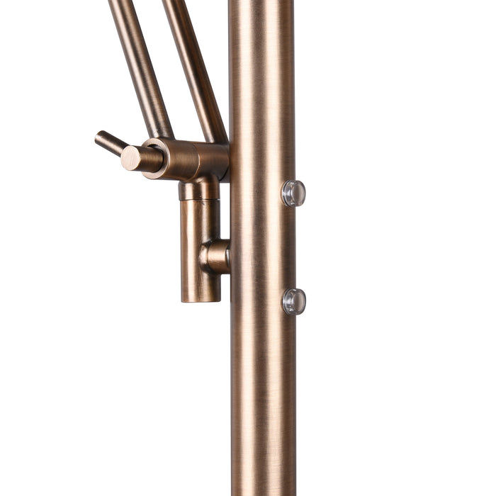 TRIO Barrie Vloerlamp - Oud brons