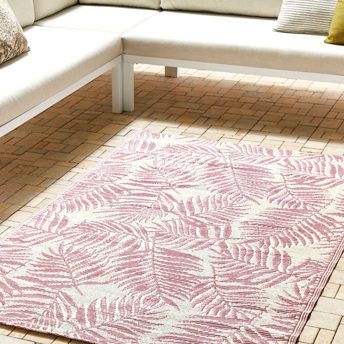 Beliani - KOTA - Outdoor kleed - Roze - 120 x 180 cm - Polypropyleen