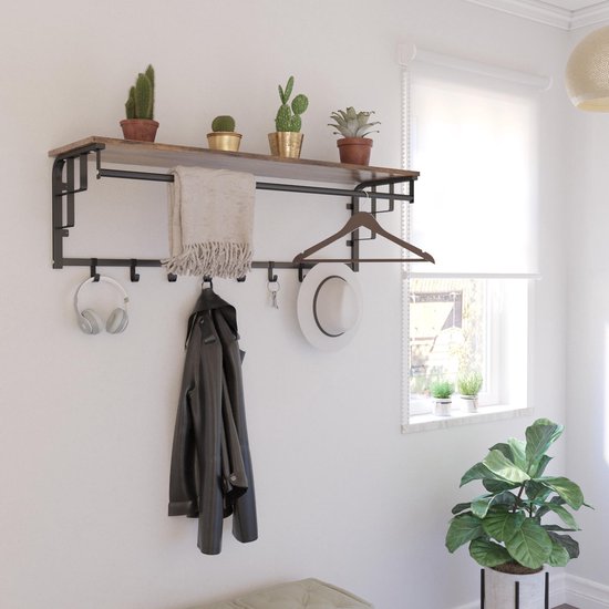 FURNILUX - Wand kapstok De Luxe - XL - Garderobe