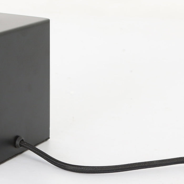 Light & Living Tafellamp Vidar - Zwart + Lichtbron