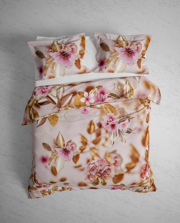 Heckett Lane Dekbedovertrek Katoen Twill Rosie - prism pink