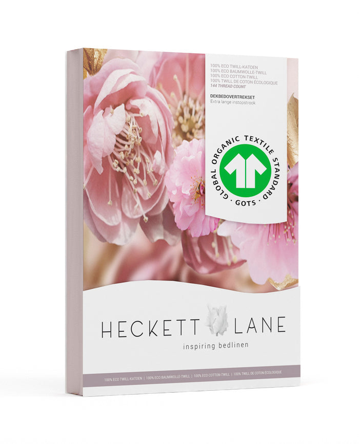 Heckett Lane Dekbedovertrek Katoen Twill Rosie - prism pink