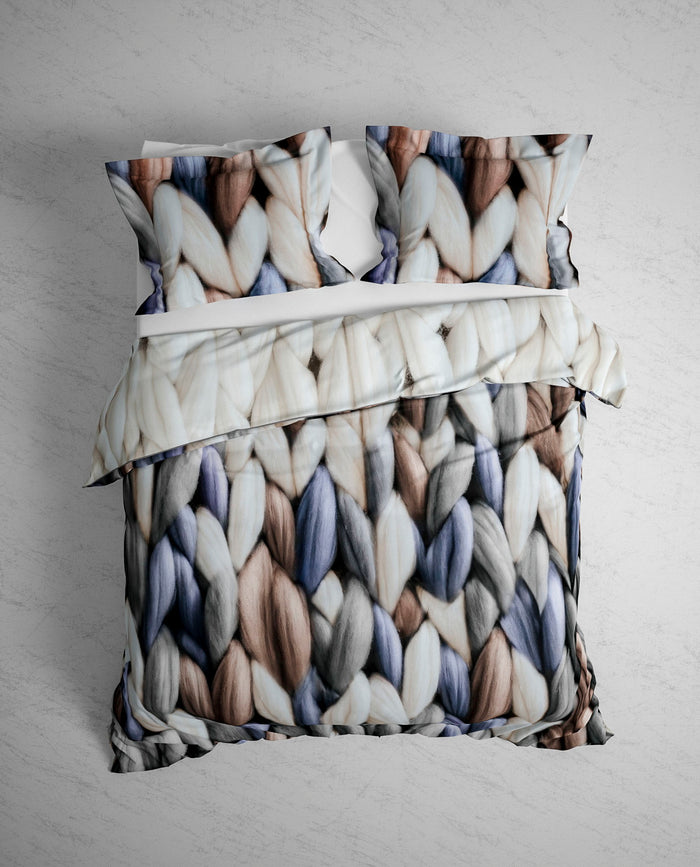 Heckett Lane Dekbedovertrek Katoen Twill Alaya - multi