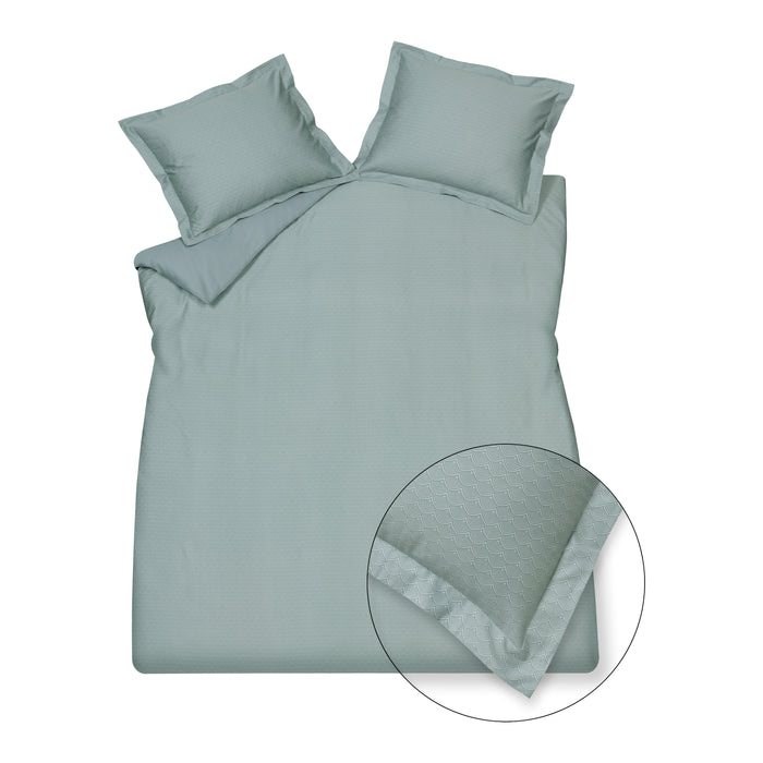 Vandyck Fizzy Dekbedovertrek 240 x 200/220 cm - Pearl Blue