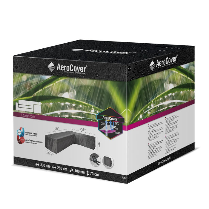 AeroCover Loungesethoes B 255 x D 330 cm Rechts
