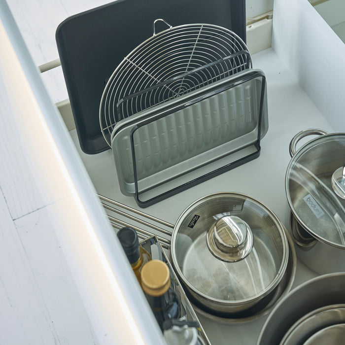 Yamazaki Tower Dienbladen Standaard - Zwart