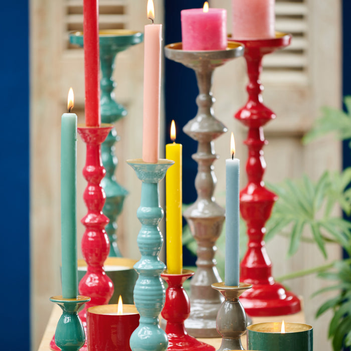 Pip Studio Blushing Birds Kandelaar 14 cm - Kaki