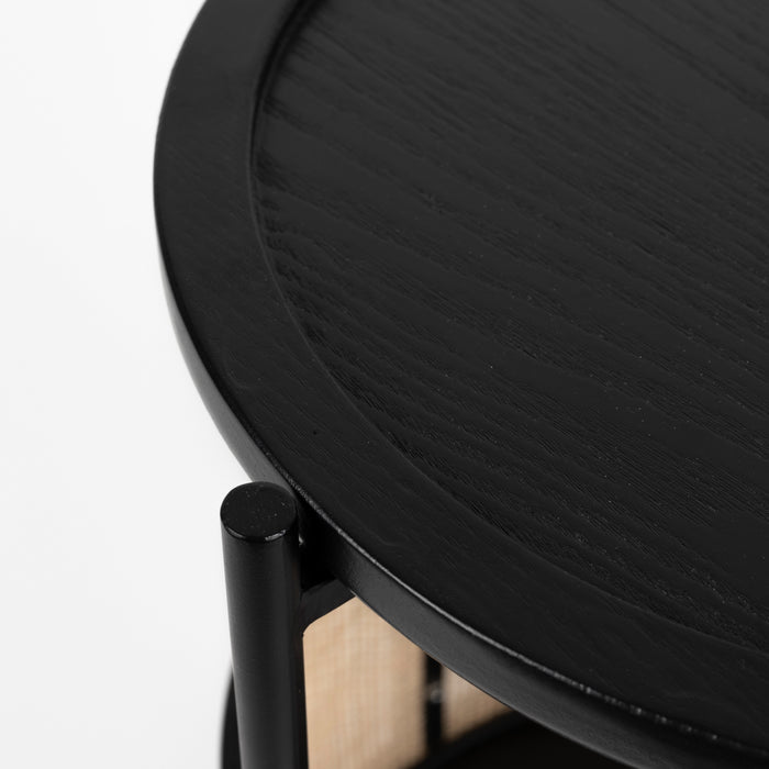 by fonQ Wave Bijzettafel - Zwart