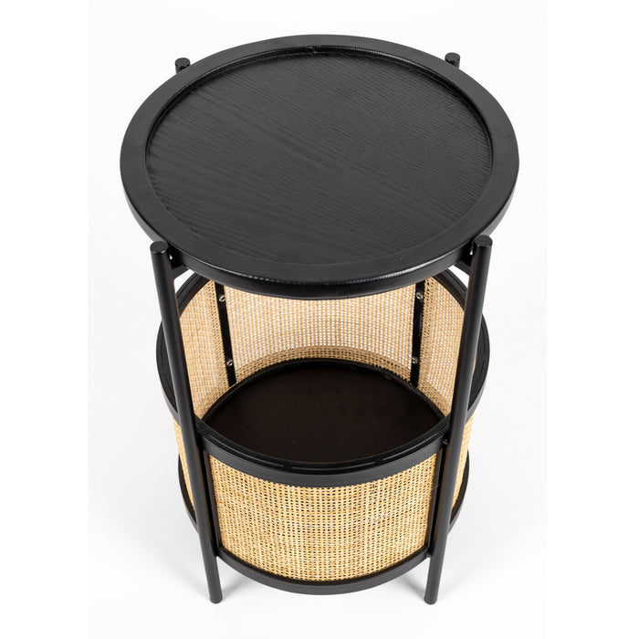 by fonQ Wave Bijzettafel - Zwart