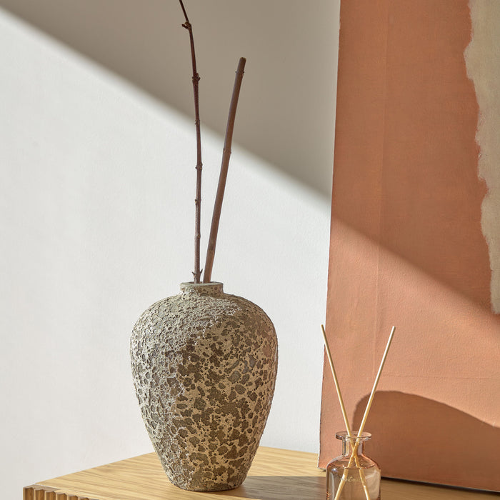 Kave Home Amaranta Vaas Groot - Grijs