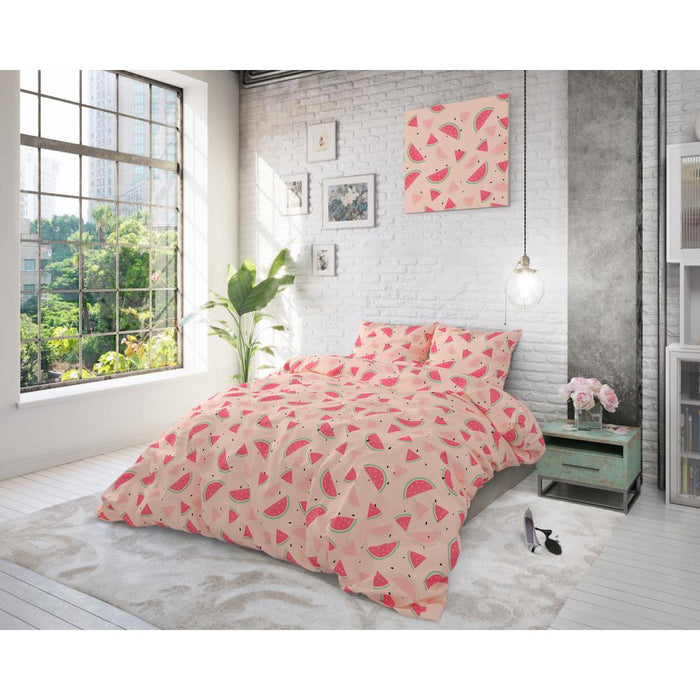 Sleeptime Dekbedovertrek Sweet Watermelon - pink