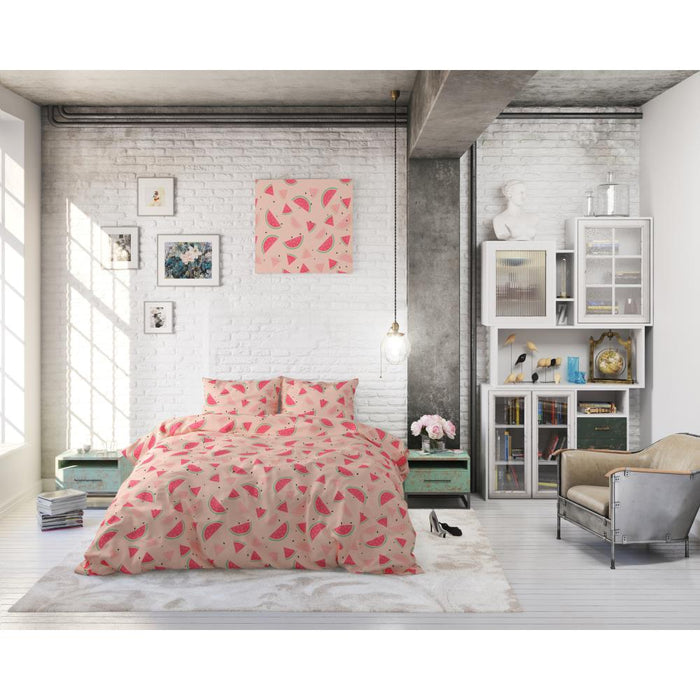 Sleeptime Dekbedovertrek Sweet Watermelon - pink