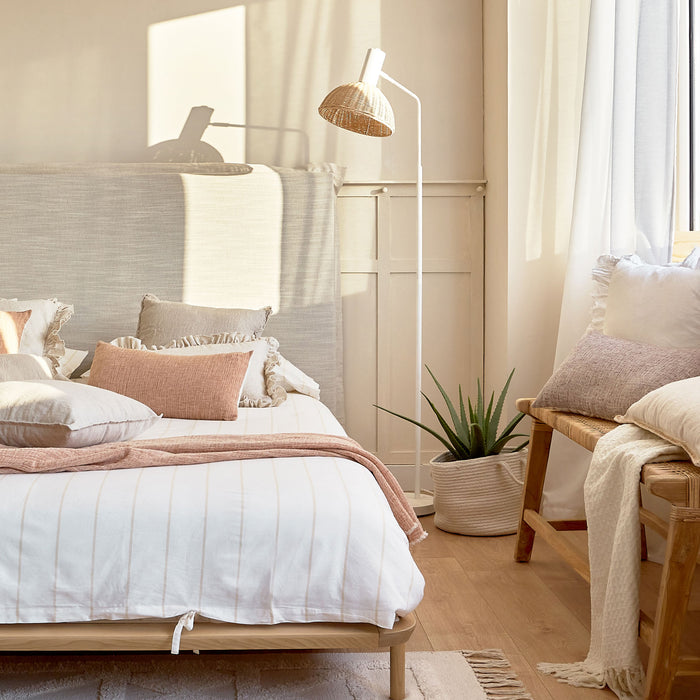 Kave Home Casilda Kussensloop 30 x 50 cm - Roze