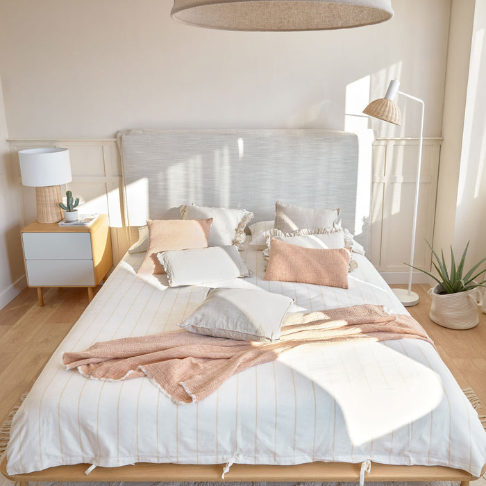 Kave Home Idara Kussenhoes 30 x 50 cm - Wit