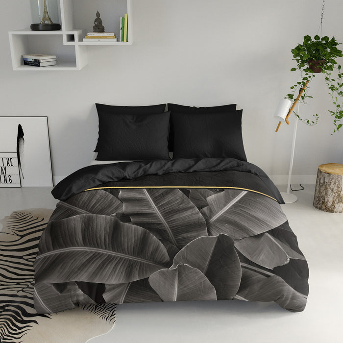 Y-NOT Bladeren Dekbedovertrek 240 x 240 cm