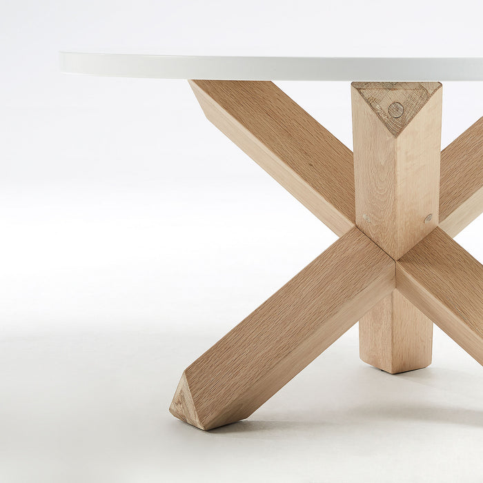 Kave Home Lotus Salontafel Ø 65 cm - Wit